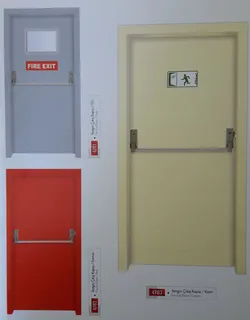 عکس درب ضد حریق 4492