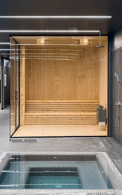 عکس درب شیشه ای سونا و استخر مدل spgd5 45237