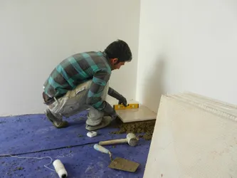 عکس اجرای نمونه عایق صوت در پروزه گروه لوتوس 6953