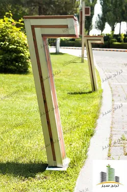 عکس پایه چراغ چمنی کد 207 ترنج سبز  - مشهد 7873