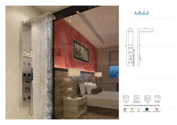 عکس پنل دوش آمور 8079