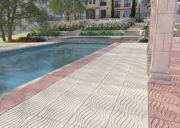 عکس طرح دریا (سفید و قرمز) 8684