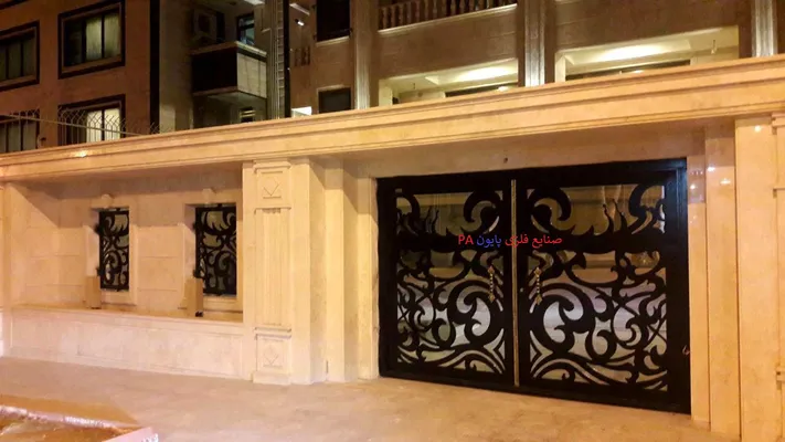 عکس درب فلزی پایون کد دار 10519