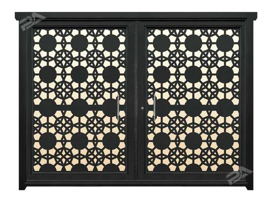 عکس درب دو لنگه پارکینگ پایون 11848