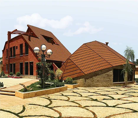 عکس ساخت ویلا با سازه LSF 13561