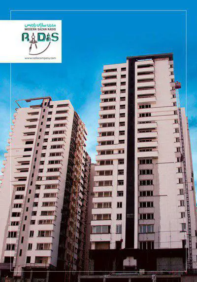 عکس پروژه آبشار منطقه 22 تهران با فایبر سمنت برد 13584