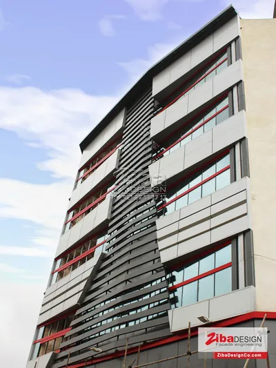 عکس نمای کامپوزیت ساختمان میدان عدل 15920