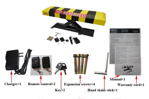 عکس جدول ایستاده ریموت دار  16716