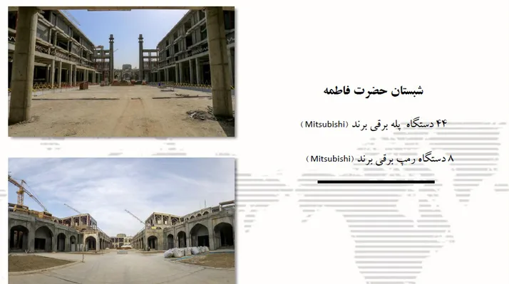 عکس شبستان حضرت فاطمه عراق 17703