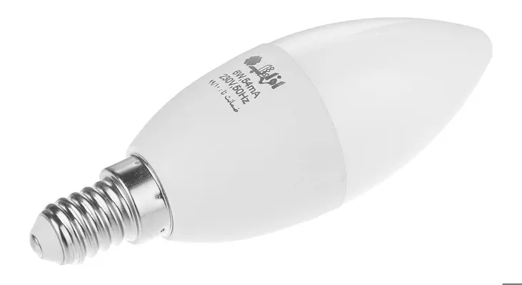 عکس  لامپ ال ای دی 7 وات افراتاب اشکی مدل AF-TC37-7W پایه E14  18025