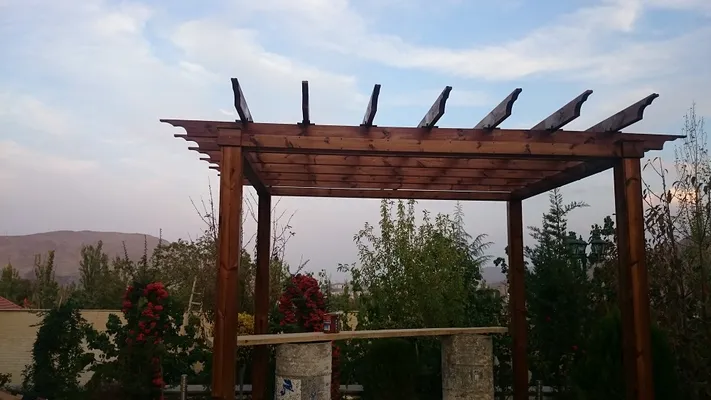 عکس پرگولا.سایه بان چوبی 18171