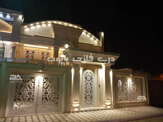 عکس ست کامل درب ورودی و حفاظ فلزی دیواری و پنجره و بالکن کد005 18411