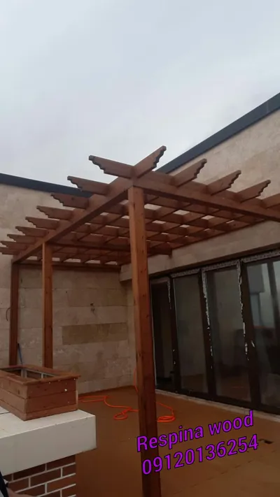 عکس ترمووود فنلاندی. پرگولا 18430