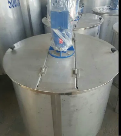 عکس مخزن استیل تک جداره میکسر دار 18971