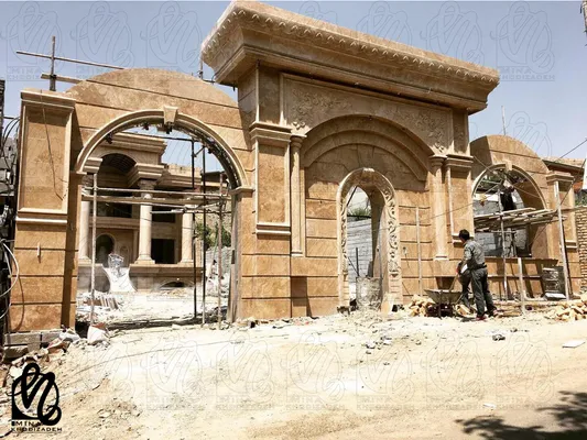 عکس طراحی و اجرای سردر و نما 19090