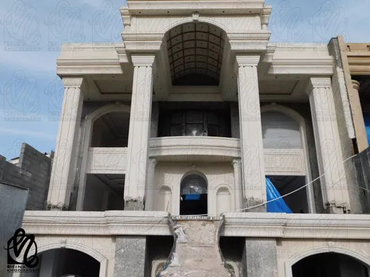 عکس طراحی و اجرای نما 19095