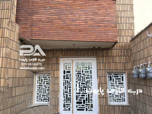 عکس درب فلزی و وحفاظ پنجره مدل 056 درب فلزی پایون 19235