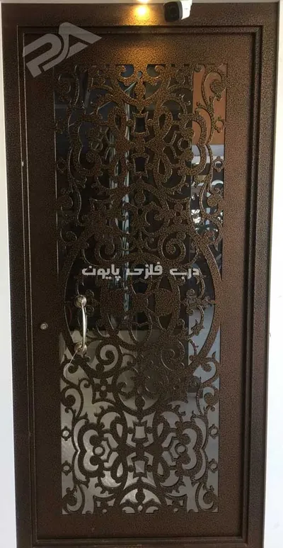 عکس درب فلزی نفررو مدل 058 پایون 19263