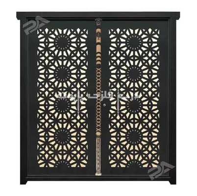 عکس اندازه دو لنگه یا ماشین رو مدل 059 درب فلزی پایون 19315