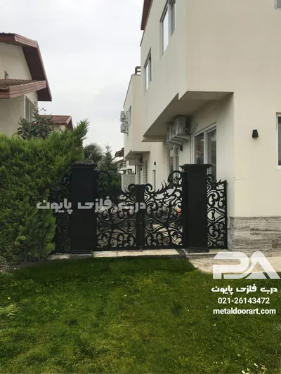 عکس مدل 154 درب فلزی پایون درب ویلا 19488