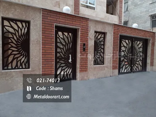 عکس مدل شمس از گروه اکونومی درب فلزی پایون 19551