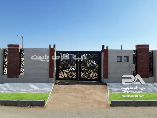 عکس ست کامل درب و حفاظ ویلایی مدل 146 19604