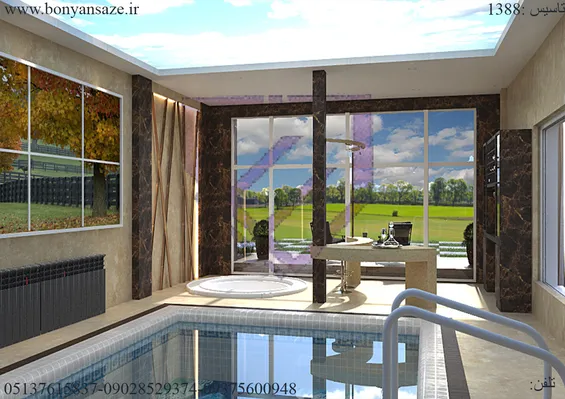 عکس طراحی استخر 20597