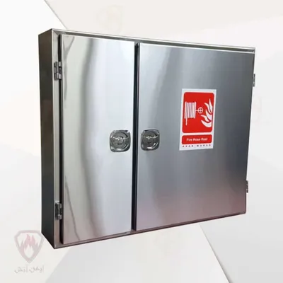 عکس جعبه آتش نشانی دو قلو تمام استیل 21194