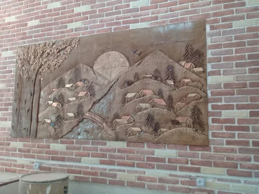 عکس نقش برجسته سفالی  21228