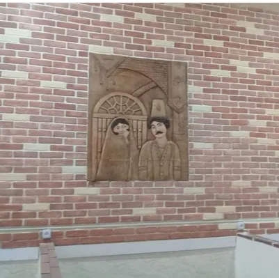 عکس نقش برجسته سفالی  21235