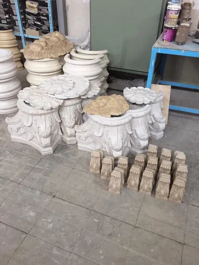 عکس سرستون - براکت و گل برجسته 21275