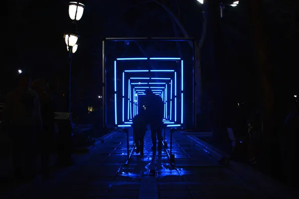 عکس قاب های نورانی تعاملی و هوشمند حاوی سناریوهای نورپردازی خوش آمدگویی و همراهی حرکتی با نور دارای اینترنت اشیا 21345