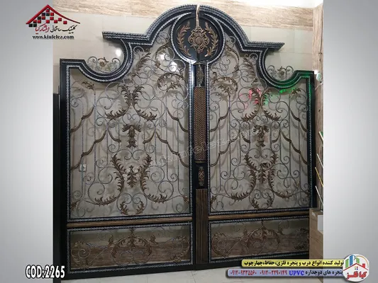 عکس درب فلزی , درب ورودی ساختمان , درب آهنی , درب شیک , درب کلاسک , درب مدرن , درب ورودی , درب نفررو , درب , درب ساختمان 21606