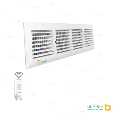 عکس دریچه ریموت دار کولر (مستطیل چهار شبکه) 22020