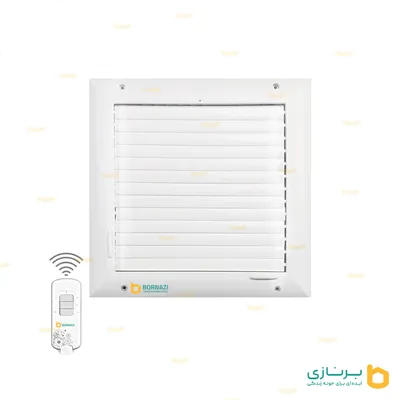 عکس دریچه ریموت دار کولر(مربع تک شبکه) 22034