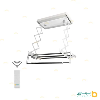 عکس بندرخت یا رخت آویز سقفی و برقی سایز کوچک 22058