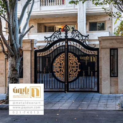 عکس انواع درب پارکینگ ریلی و درب فلزی پایون 22384