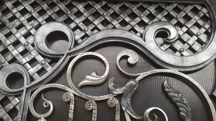 عکس چهارچوب فرانسوی چهارچوب مکزیکی درب فرفورژه زارعی 22410