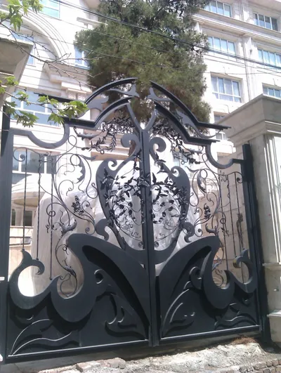 عکس چهارچوب فرانسه چهارچوب مکزیکی سازه های فلزی اهنگری ساختمانی زارعی 22833