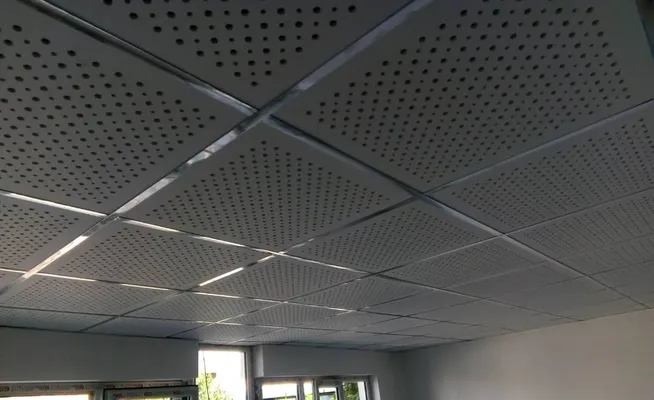 عکس تایل گچی با روکش پی وی سی pvc  23508