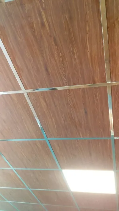 عکس تایل گچی با روکش پی وی سی pvc  23509