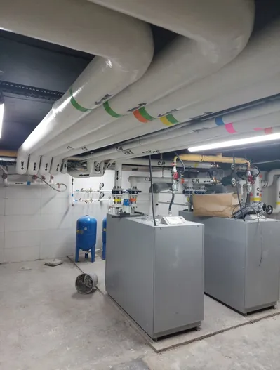 عکس اجرای تاسیسات ساختمان 24035