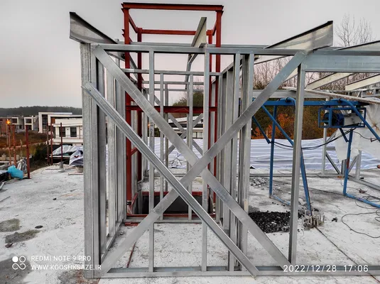 عکس اضافه اشکوب با سازه LSF 25653