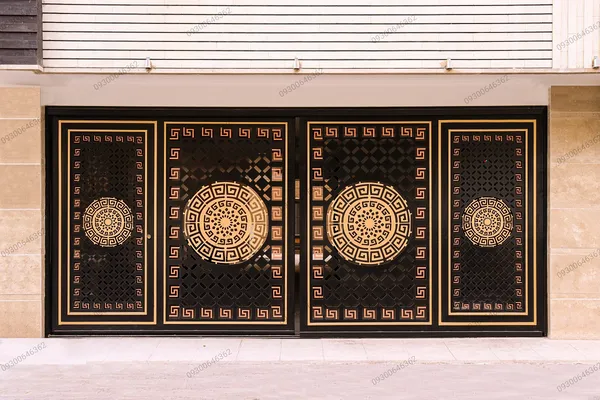 عکس درب پارکینگ لابی ریلی لوکس لیزری سی ان س 26075