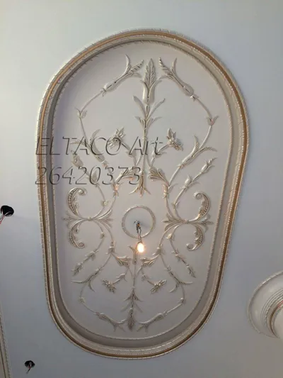 عکس پتینه سقفی ورق طلا 27820