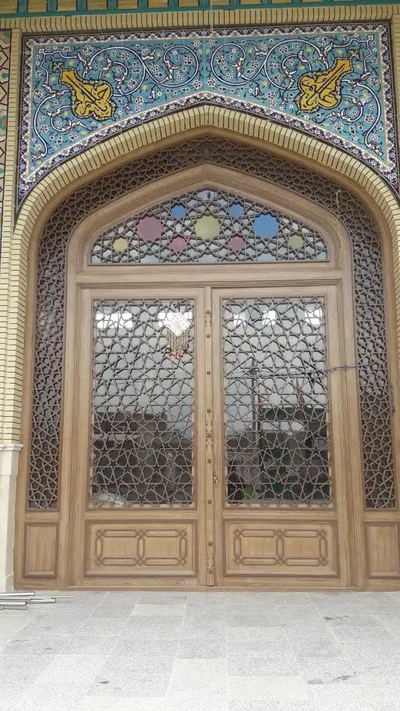 عکس درب و پنجره سنتی و گره چینی 31787