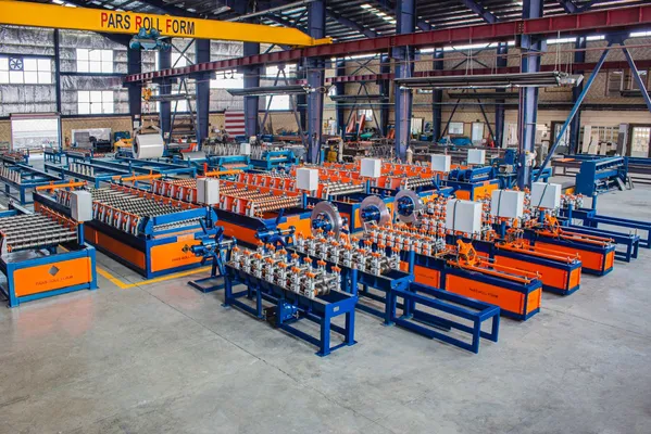 عکس دستگاه رول فرمینگ(سینوسی ,ذوزنقه ,دامپا,آبرو طولی ,شادولاین,طرح سفال و .... 32425