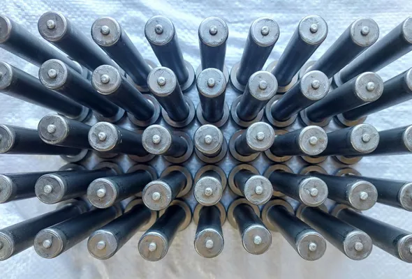 عکس گلمیخ و سرامیک سقف مرکب عرشه فولادی 33237