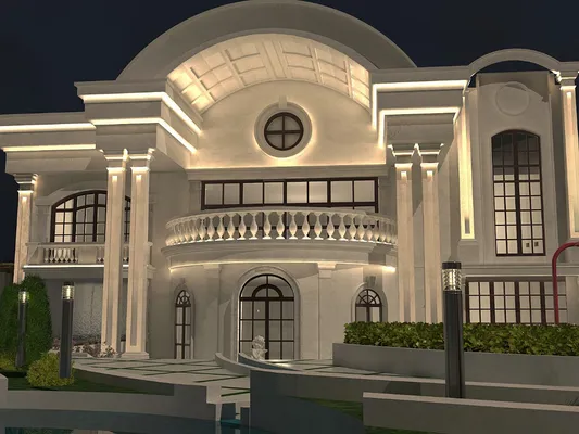 عکس  طراحی و اجرای باغ رستوران و باغ تالارهای لوکس و مدرن  34061