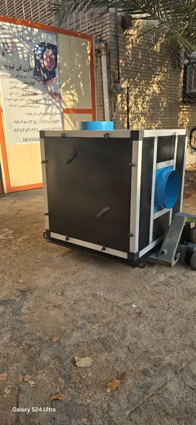 عکس تولید و طراحی اگزاست فن استخر و سونا 36721